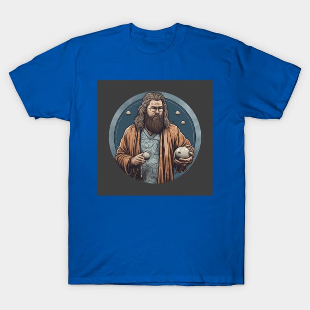 Fat Thor Dude T-Shirt by Grassroots Green